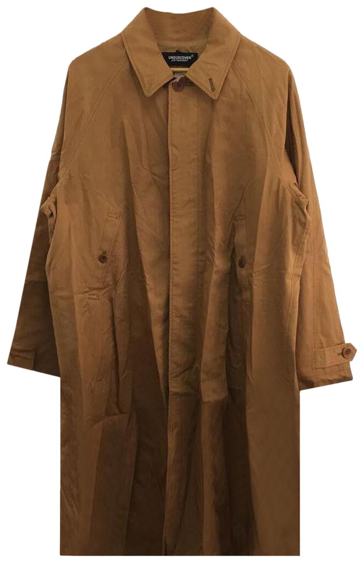 Undercover Bloody Geekers Trench Coat Brown