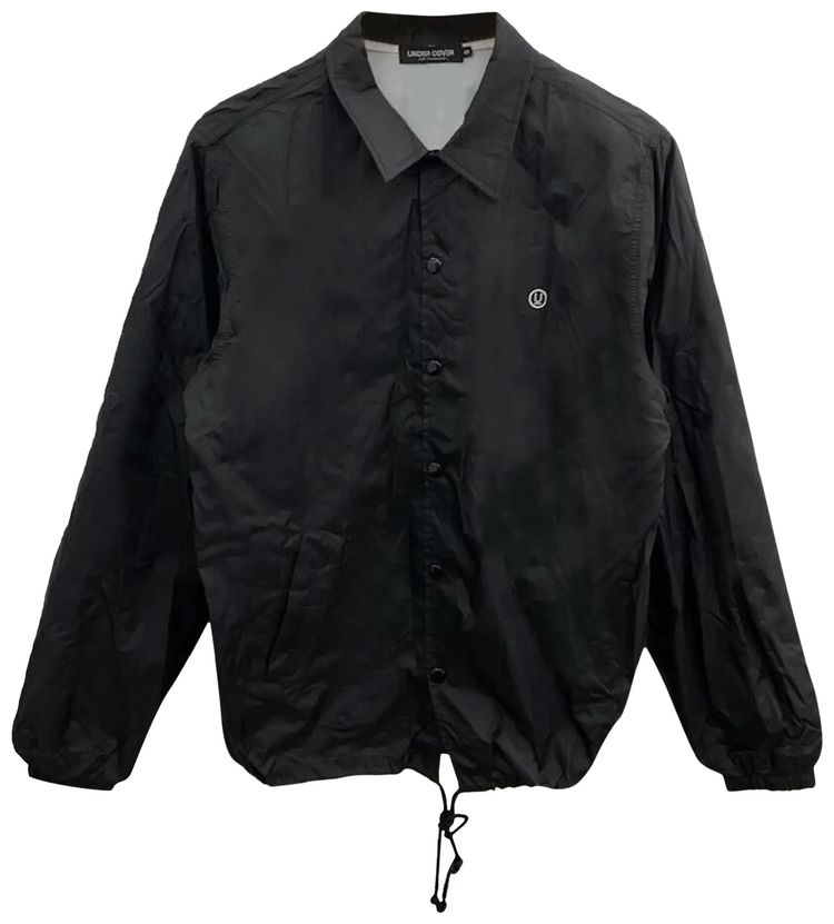 Undercover Records Coach Jacket Black