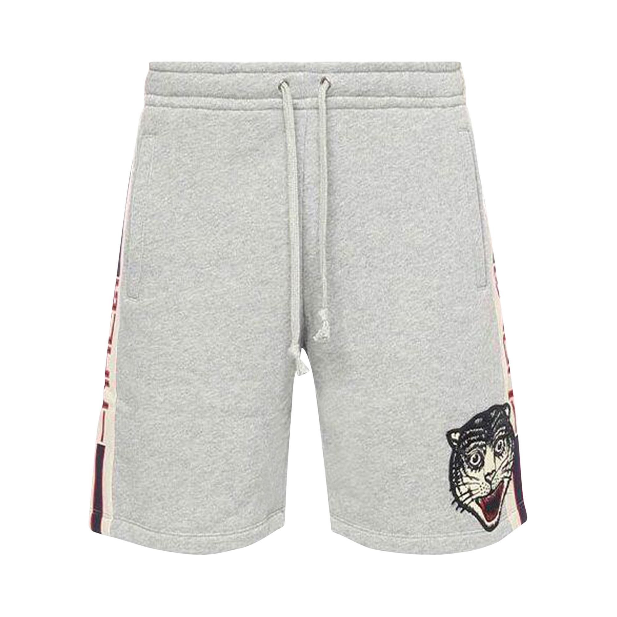 Buy Gucci Track Shorts Medium Grey Milk Red 497251 X9I98 1295 GOAT