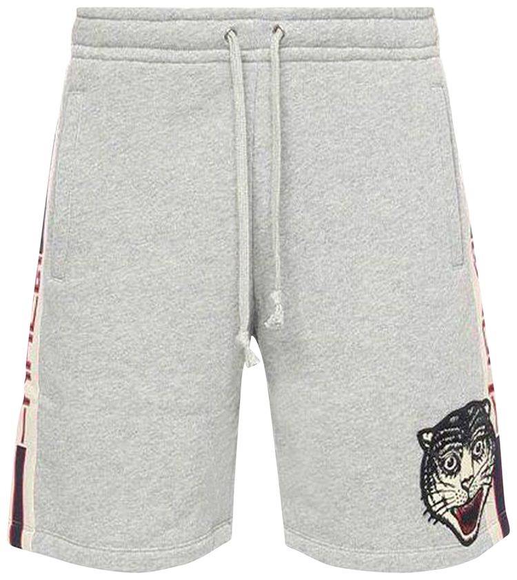 Gucci Track Shorts Medium GreyMilkRed