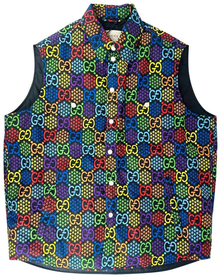 Gucci Psychedelic Vest BlackMulticolor