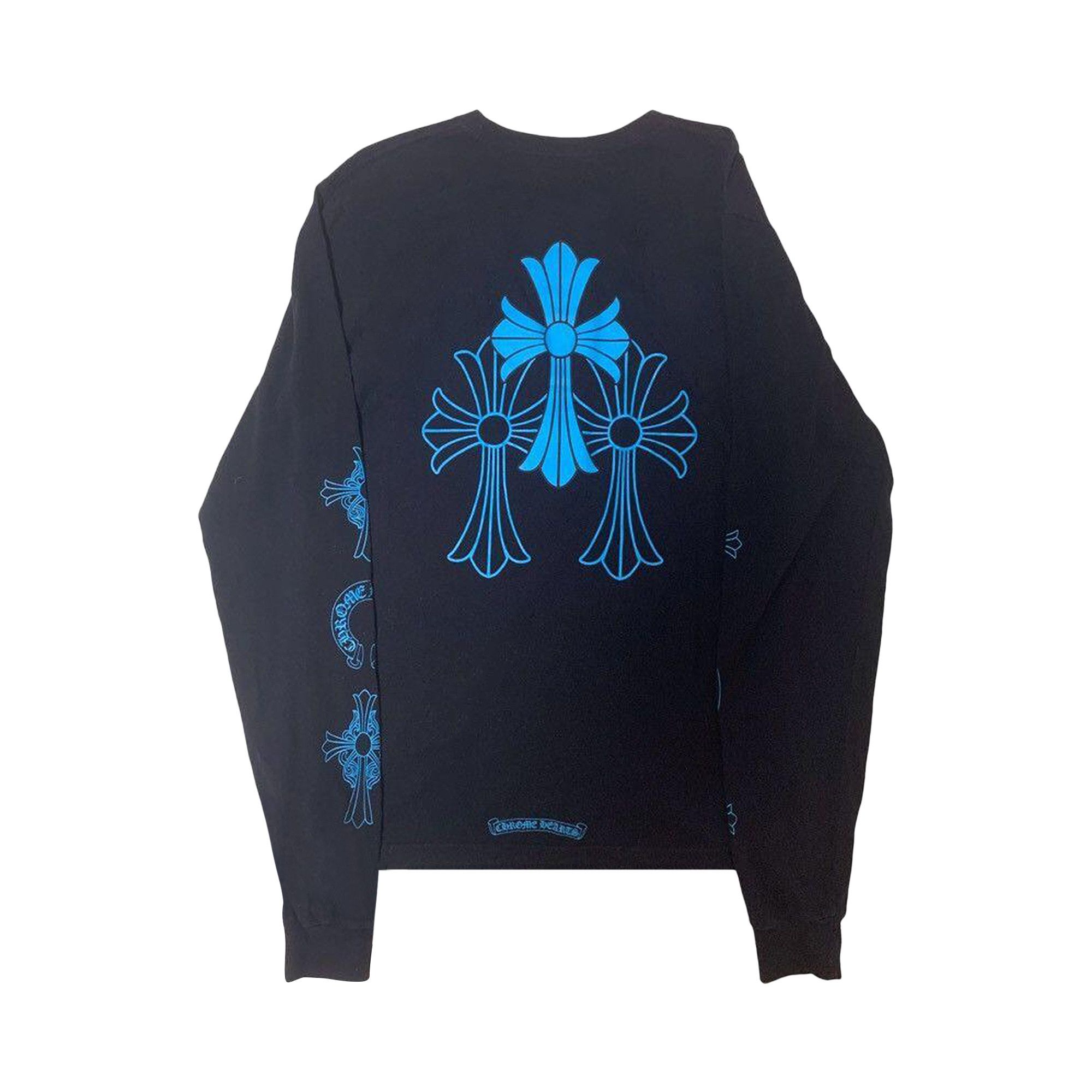 Buy Chrome Hearts Multi Logo Long-Sleeve 'Black' - 026 040073 | GOAT