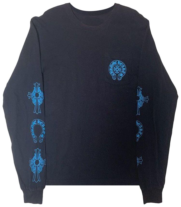 Chrome Hearts Multi Logo Long Sleeve Black