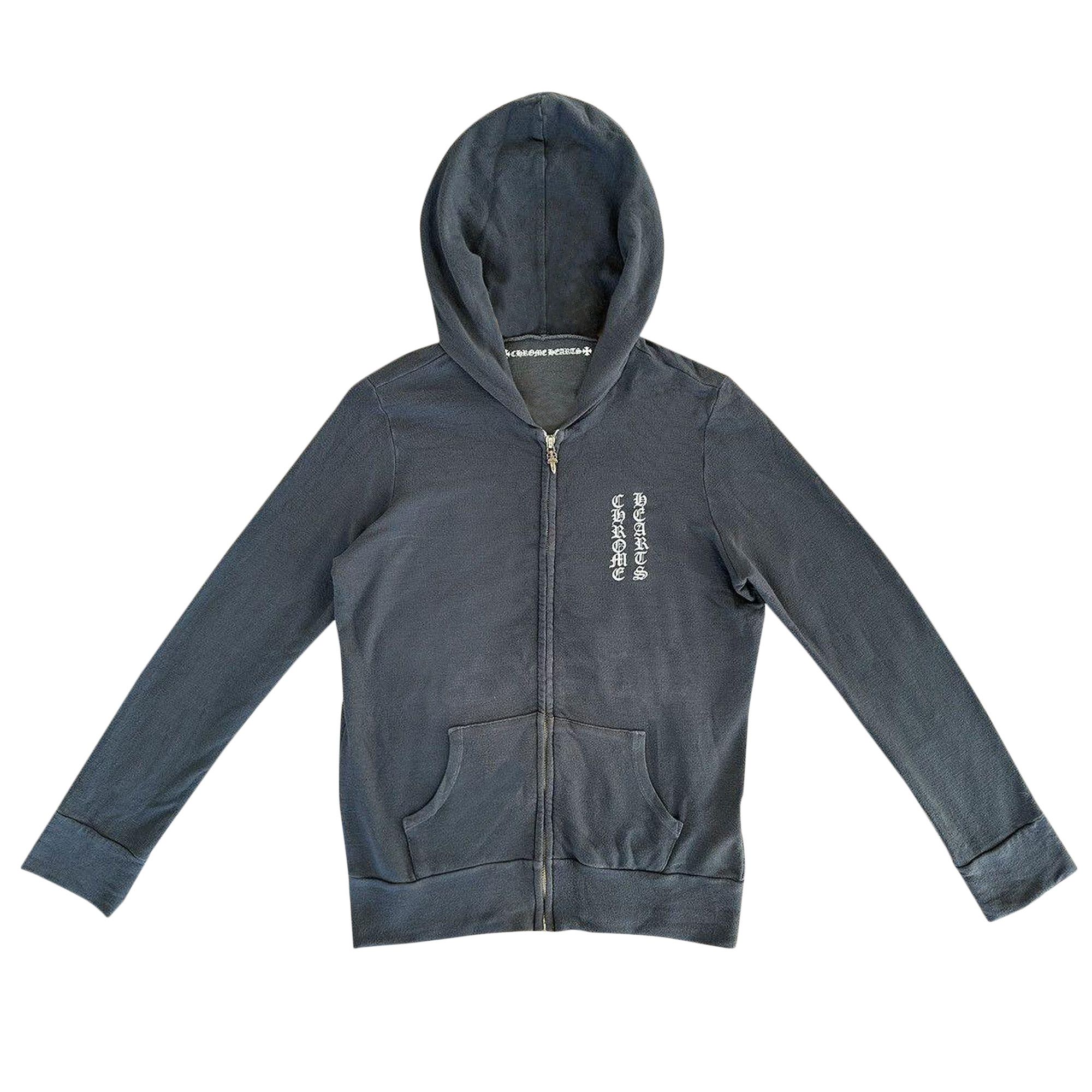 Buy Chrome Hearts x Matty Boy Zip Up Hoodie 'Grey' - 013