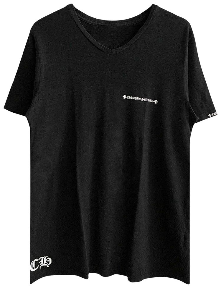 Chrome Hearts Hollywood Logo Tee Black
