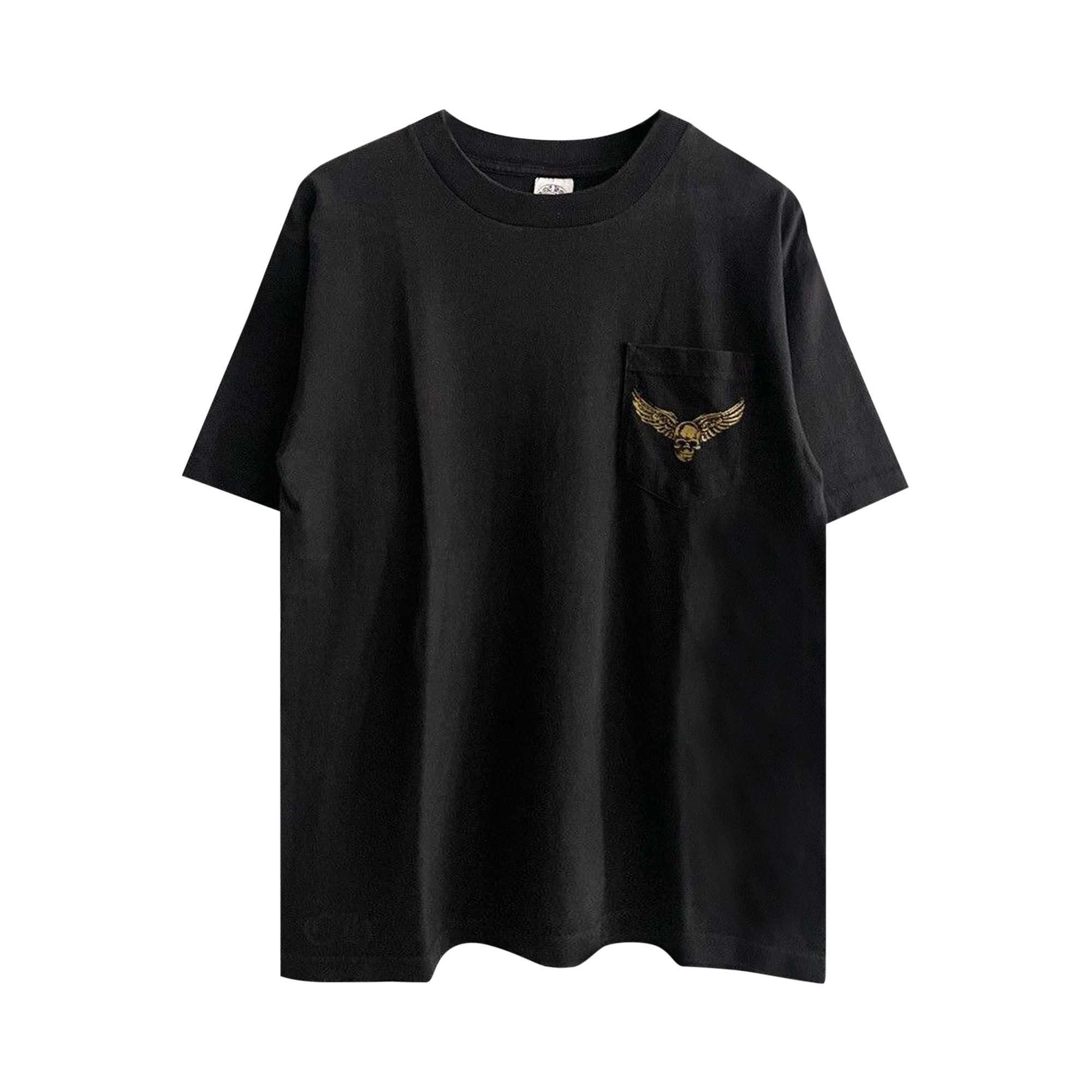 Buy Chrome Hearts FOTI Mahalia Skull Pocket Tee 'Black' - 002