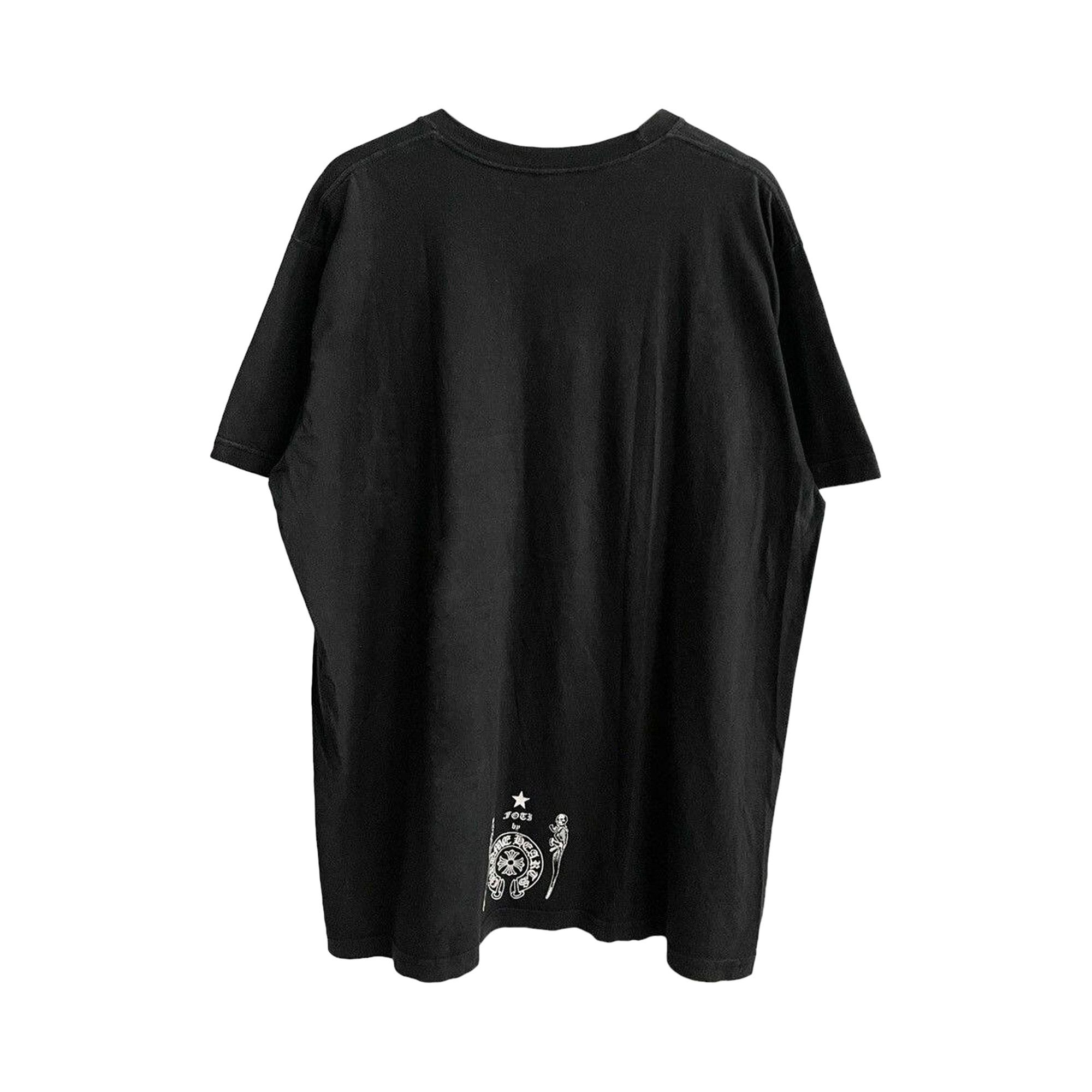 Buy Chrome Hearts FOTI Jarvis Skull Stars Tee 'Black' - 019 093880