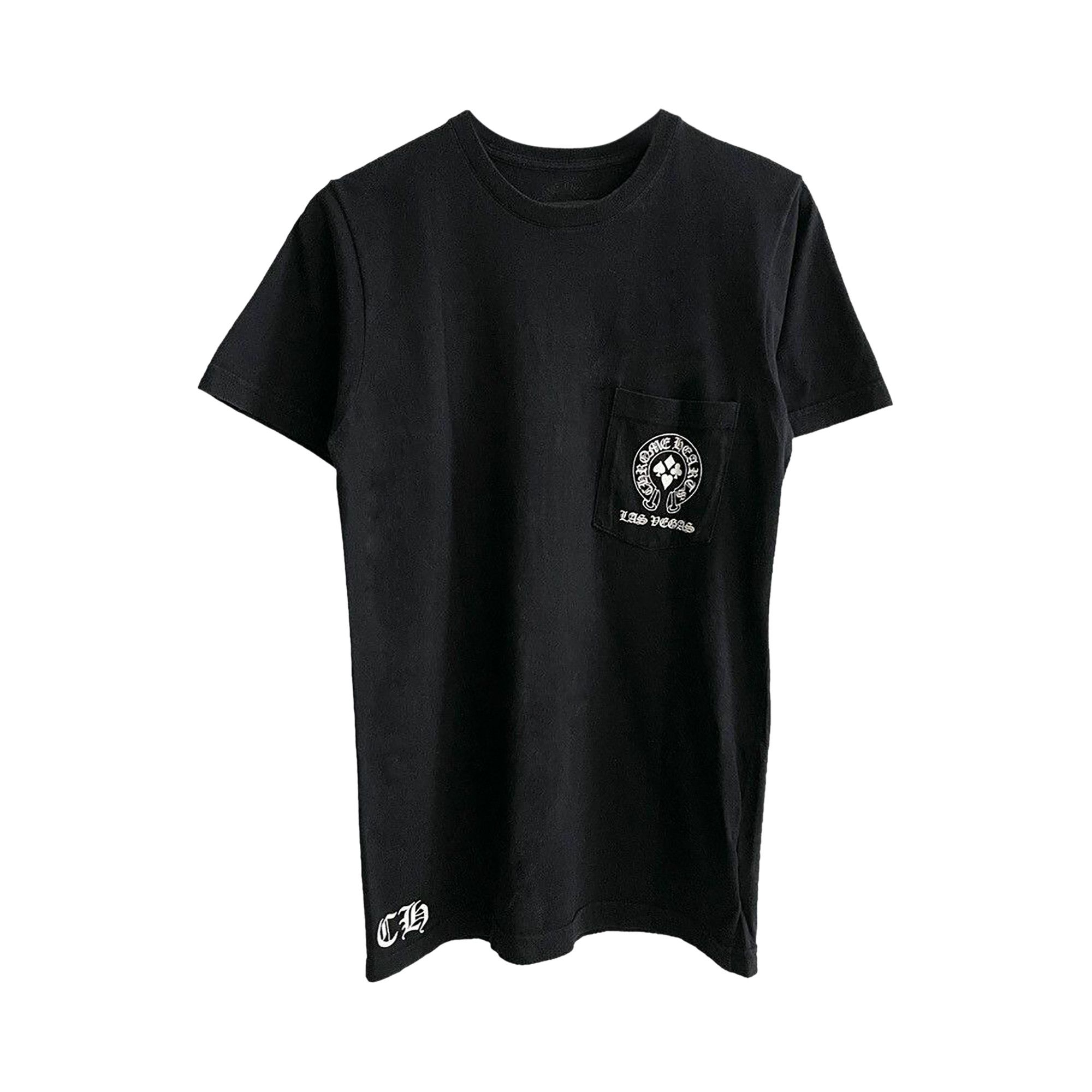 Buy Chrome Hearts Welcome to Las Vegas Pocket Tee 'Black' - 012