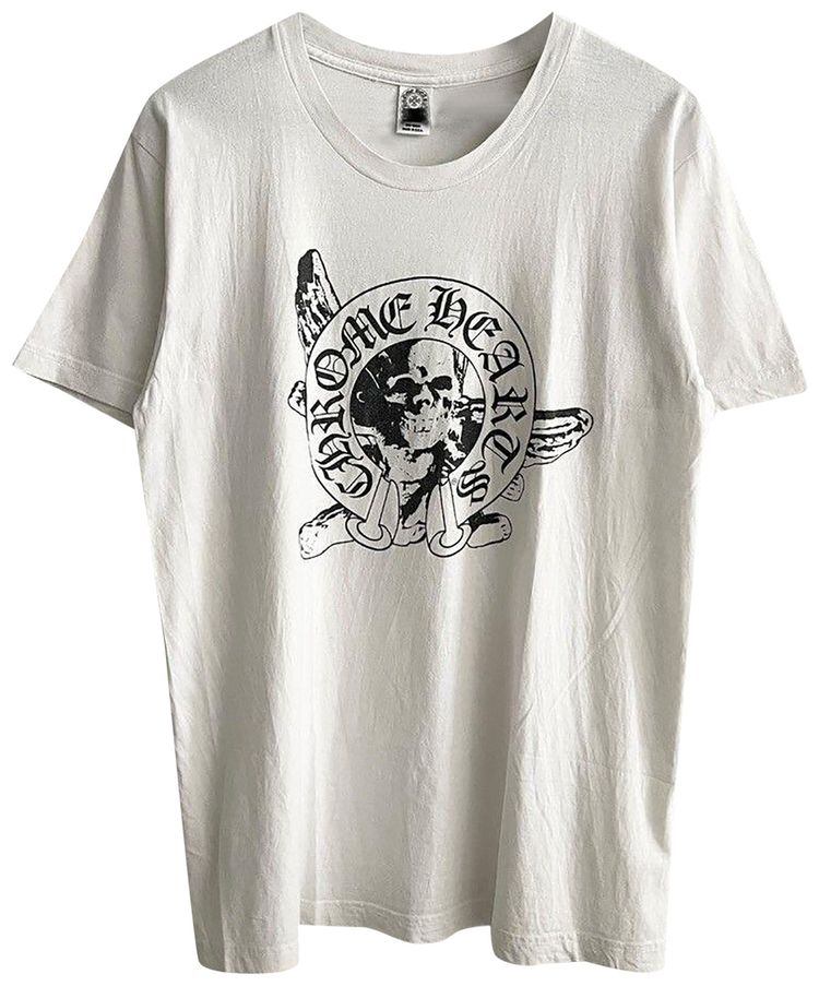 Chrome Hearts Foti Miss Lerlene Angel Jumbo Horseshoe Tee Black