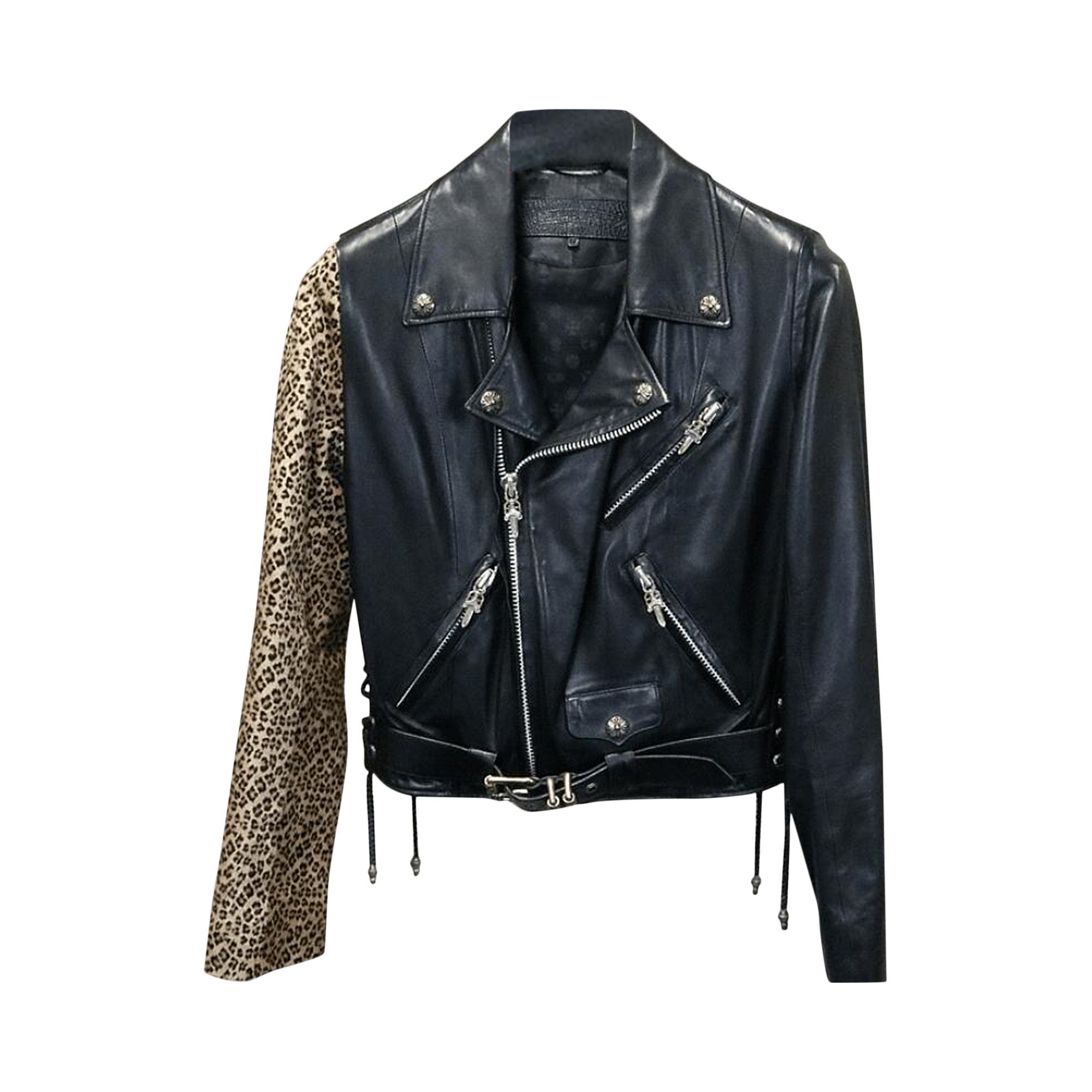 Buy Chrome Hearts JJ Dean Jacket Black Cheetah 1383 200000305JJDJ BLAC GOAT UK