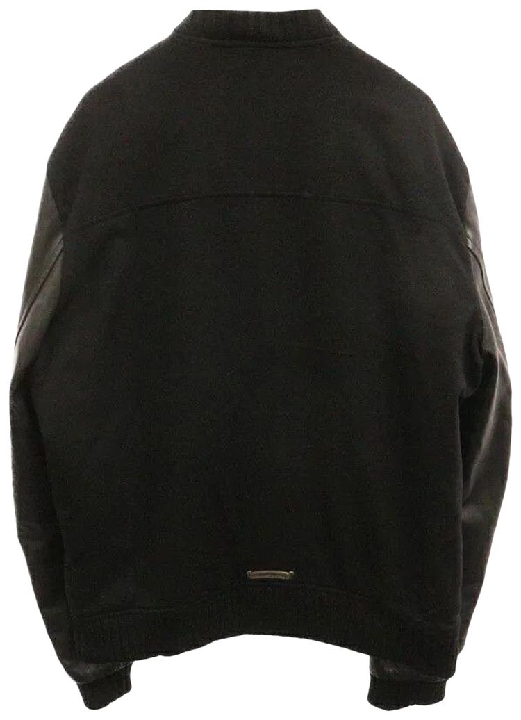 Chrome Hearts Multi Patch Letterman Varsity Jacket Black