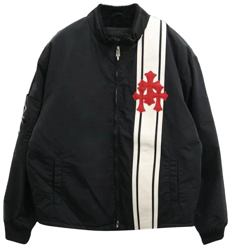 Buy Chrome Hearts Red Patch Racing Jacket 