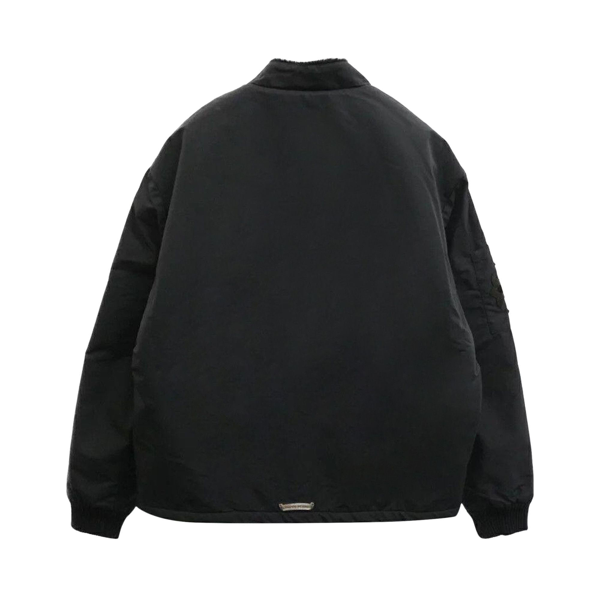 Buy Chrome Hearts Red Patch Racing Jacket 'Black' - 1383 100000308RPRJ BLAC  | GOAT