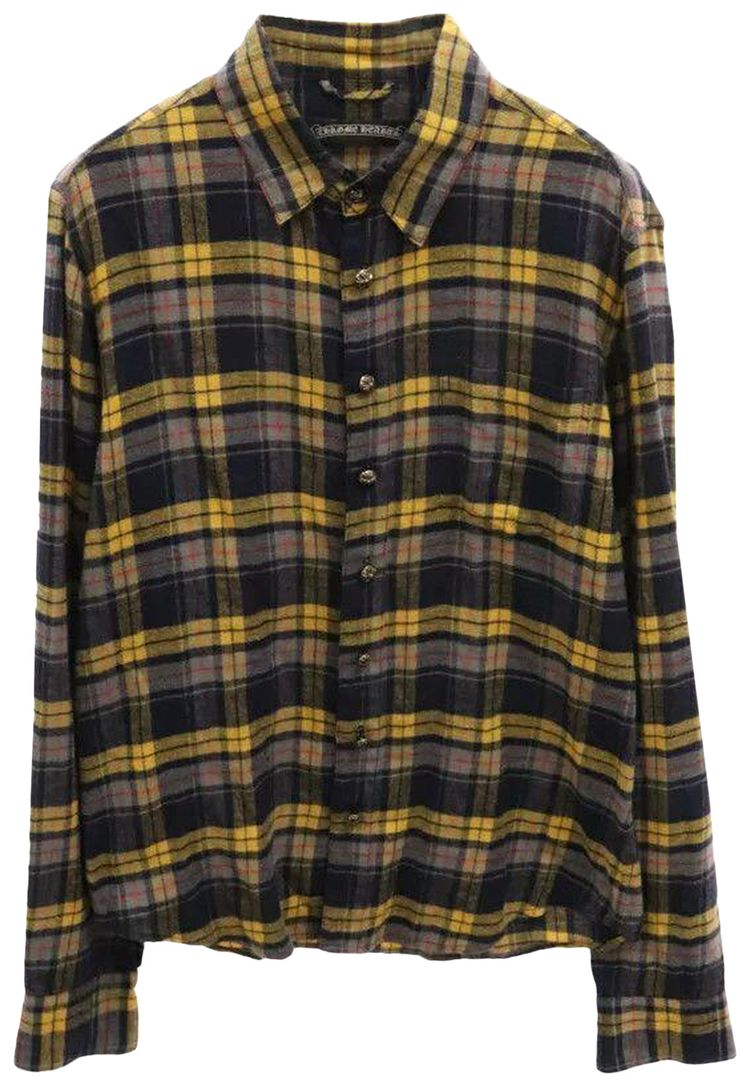 Chrome Hearts Loose Ends Flannel Shirt Multicolor