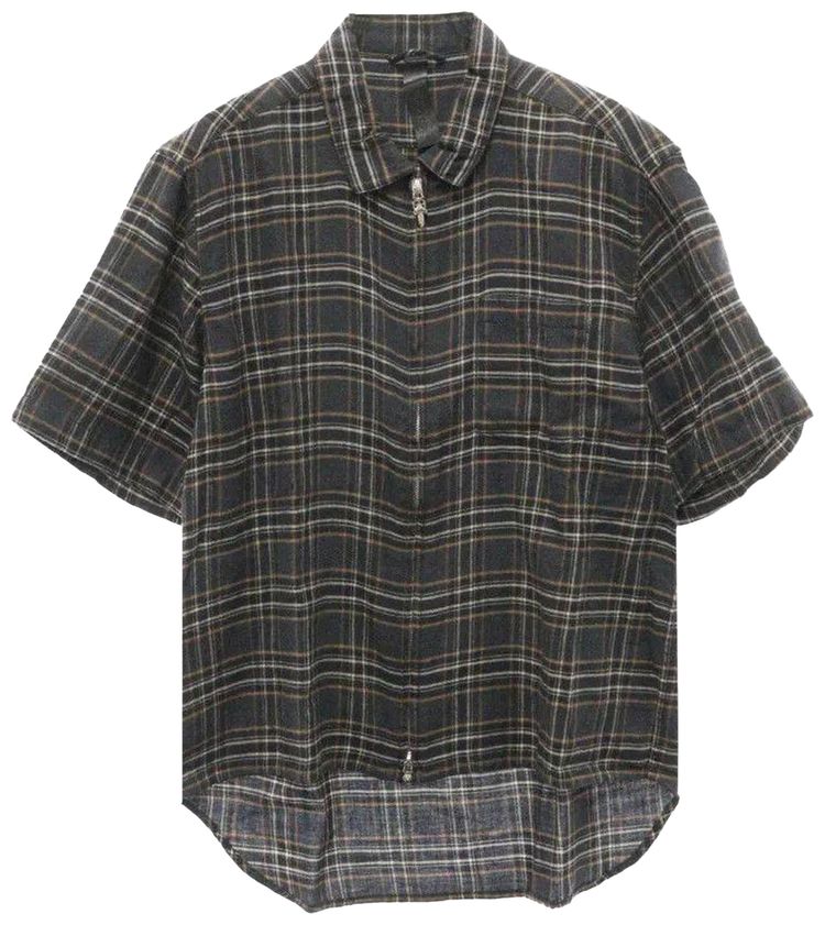 Chrome Hearts HEYWOOD Zip Up Short Sleeve Multicolor