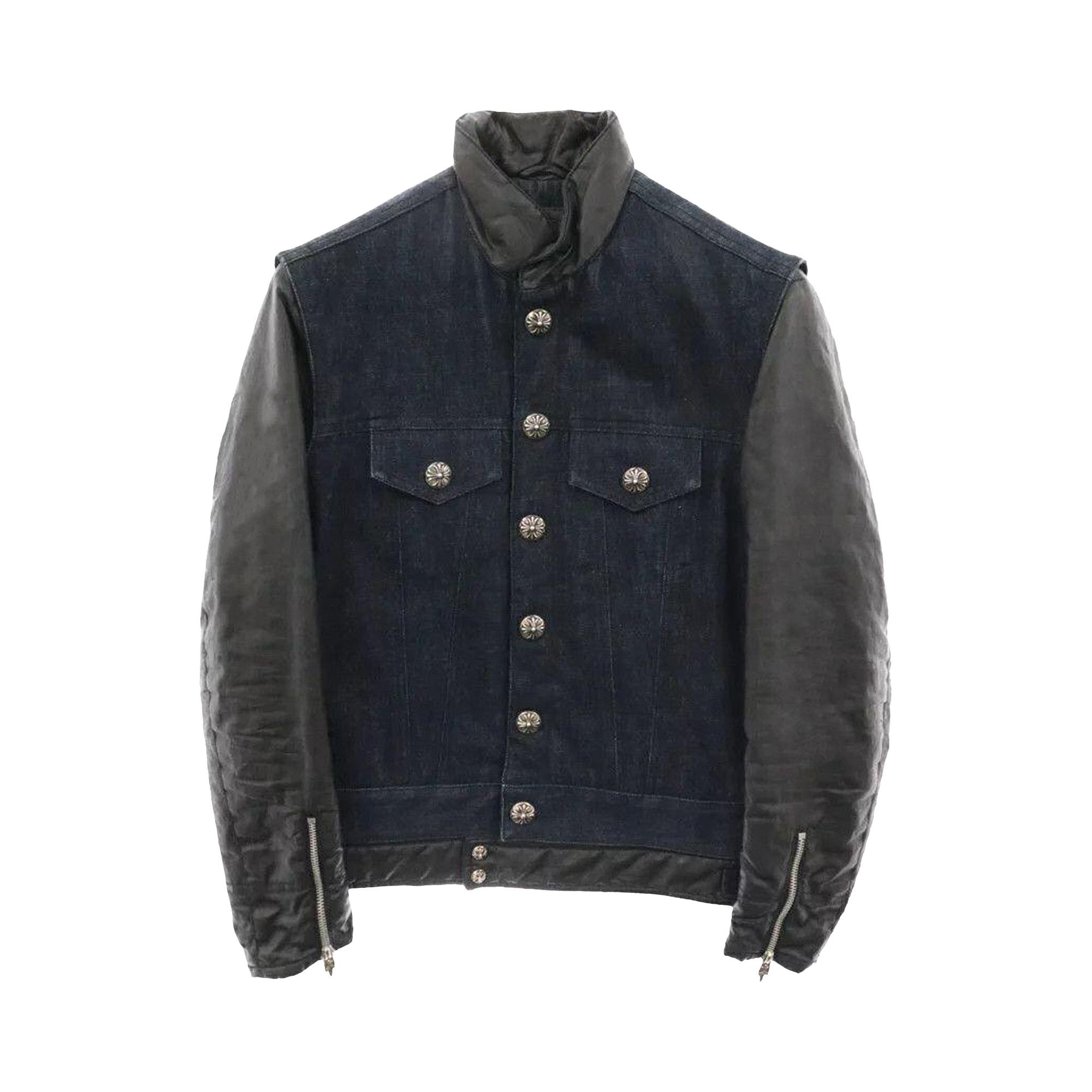 Chrome hearts jean jacket sales