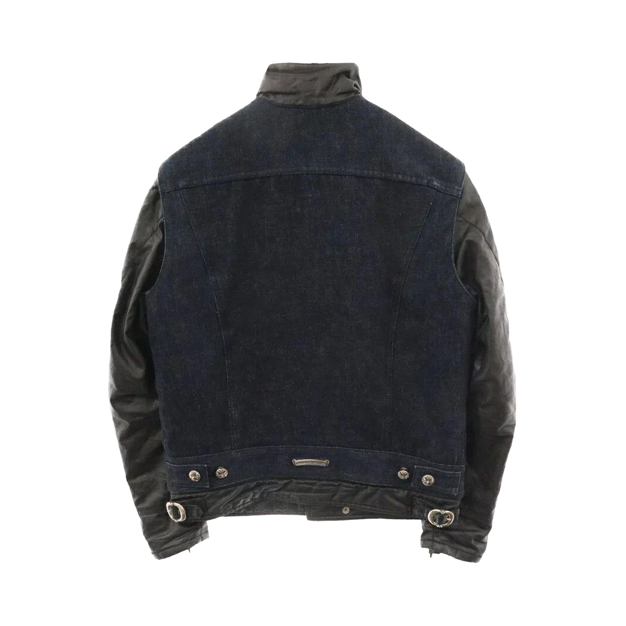 Chrome hearts jean jacket outlet