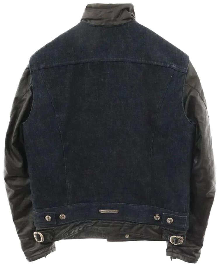 Chrome Hearts Hybrid Denim Jacket Blue