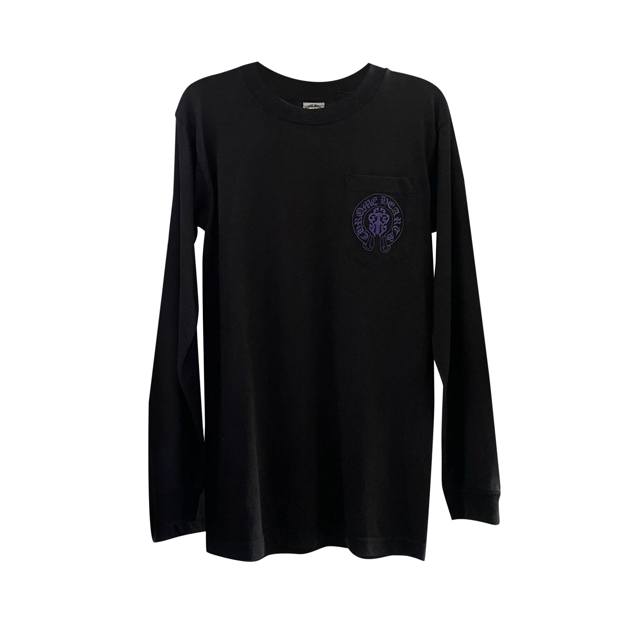 Buy Chrome Hearts Staff Dagger Long-Sleeve 'Black/Purple' - 1383