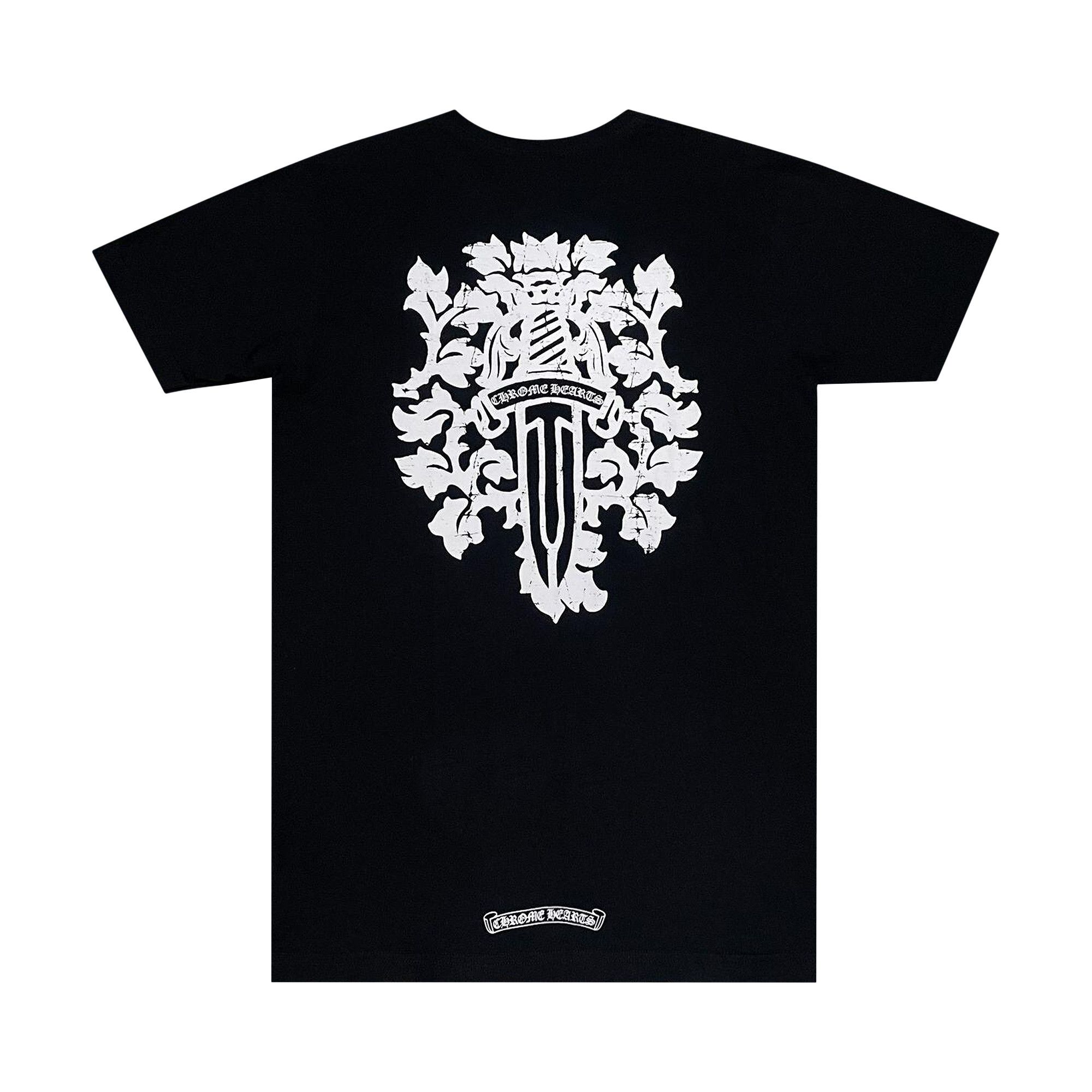 Buy Chrome Hearts Dagger Tee 'Black' - 014 013724 | GOAT SA