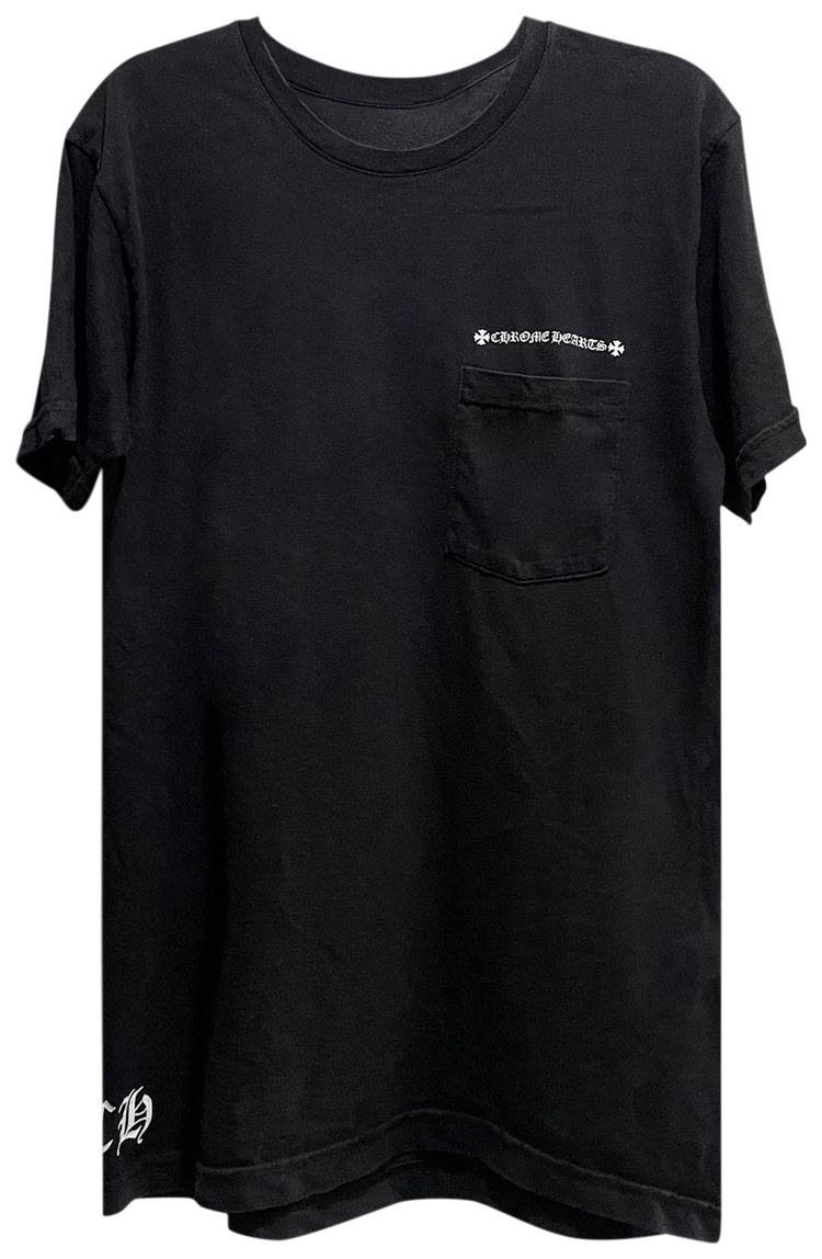 Chrome Hearts Hollywood Plus Pocket Tee Black