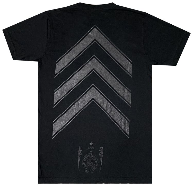Chrome Hearts FOTI Jarvis Flag Tee Black