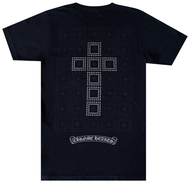 Chrome Hearts Cross Tee Black
