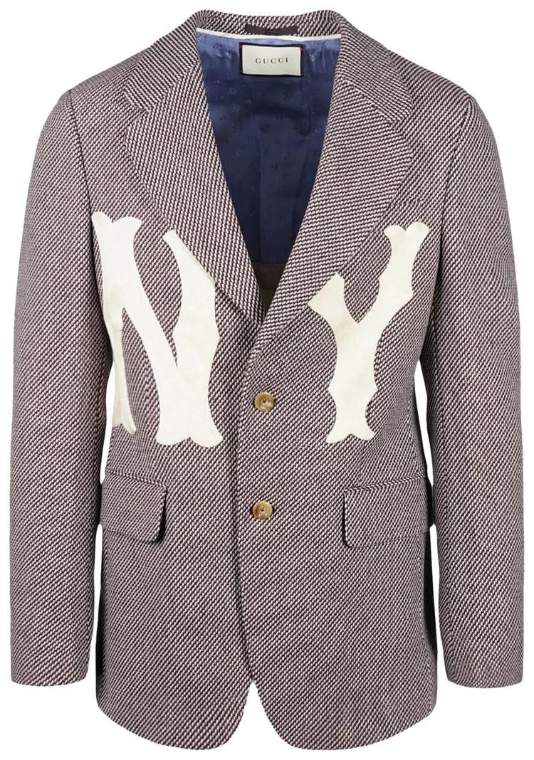 Gucci New York Yankees NY Logo Blazer Multicolor
