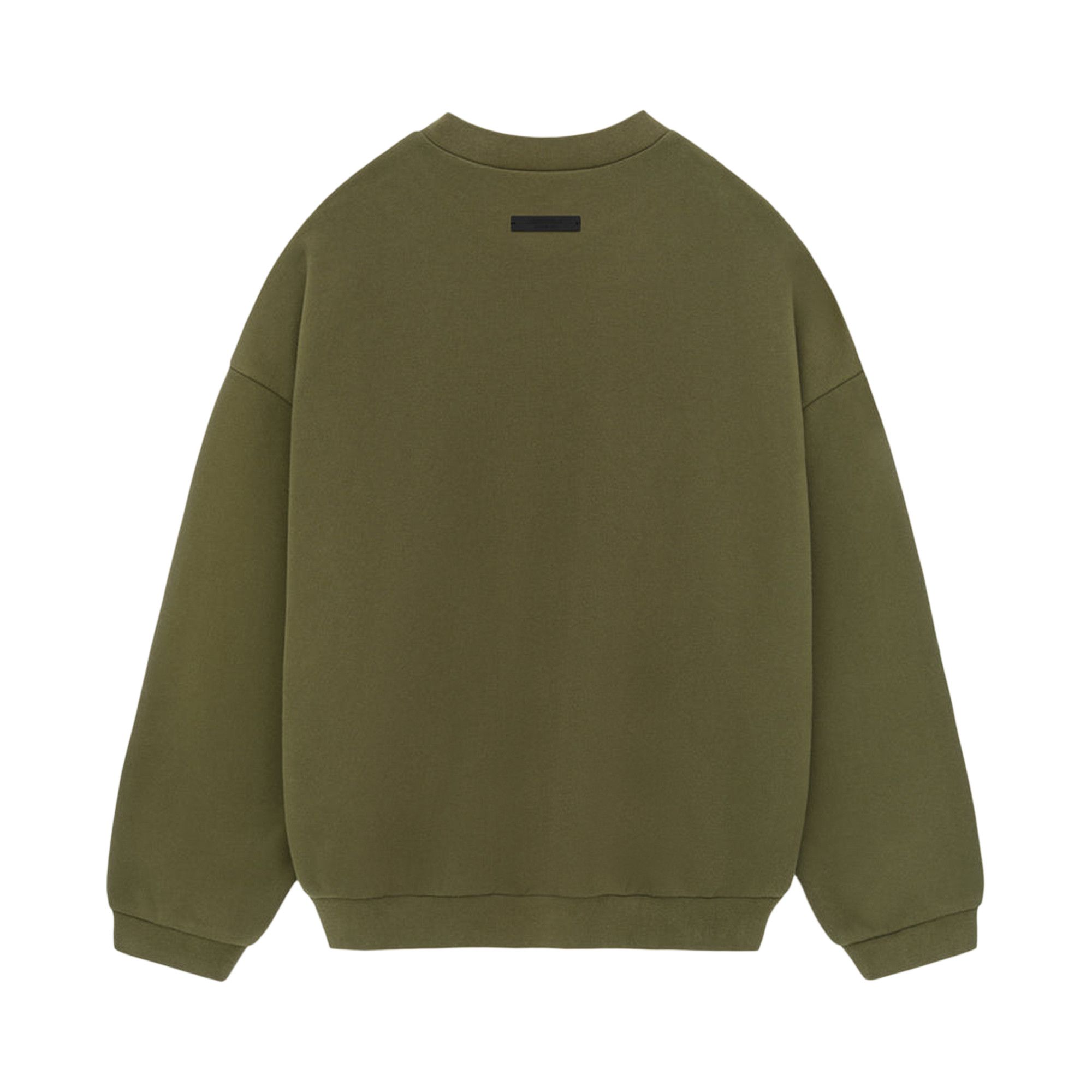 【ESSENTIALS】FLEECE CREWNECK / MILITARY(192BT246265F) Fleece Crewneck - Military – Feature