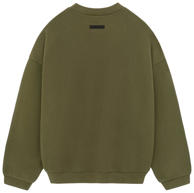 Fear of God Essentials Fleece Crewneck Military