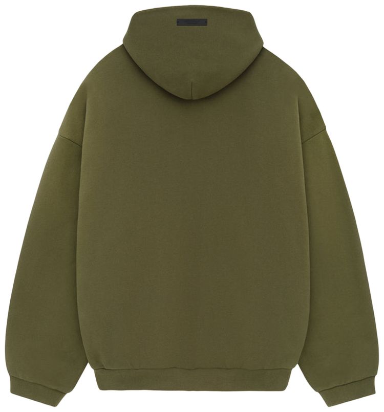 Fear of God Essentials Fleece Hoodie Military