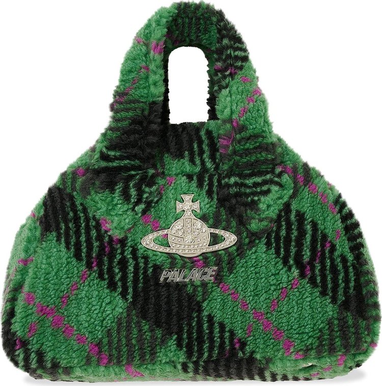 Palace x Vivienne Westwood Bowling Bag Green Tartan