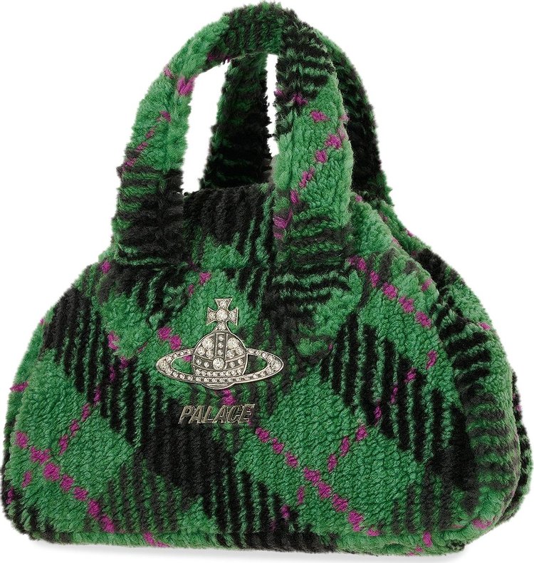 Palace x Vivienne Westwood Bowling Bag Green Tartan