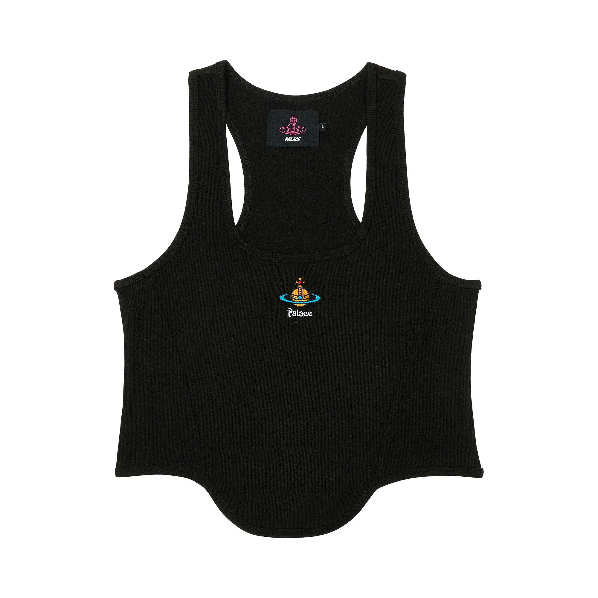 タンクトップ Vivienne Westwood - PALACE VIVIENNE WESTWOOD CORSET RIB VEST Buy Palace x Vivienne Westwood Corset Rib Vest 'Black