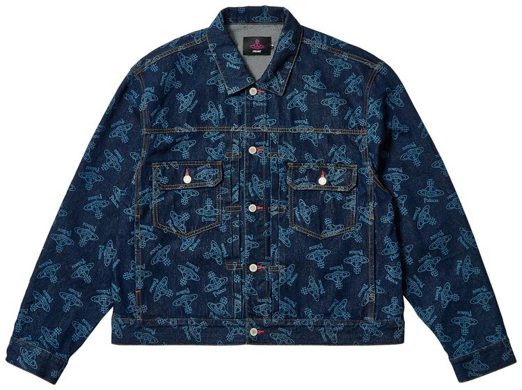 Palace x Vivienne Westwood Denim Jacket Indigo