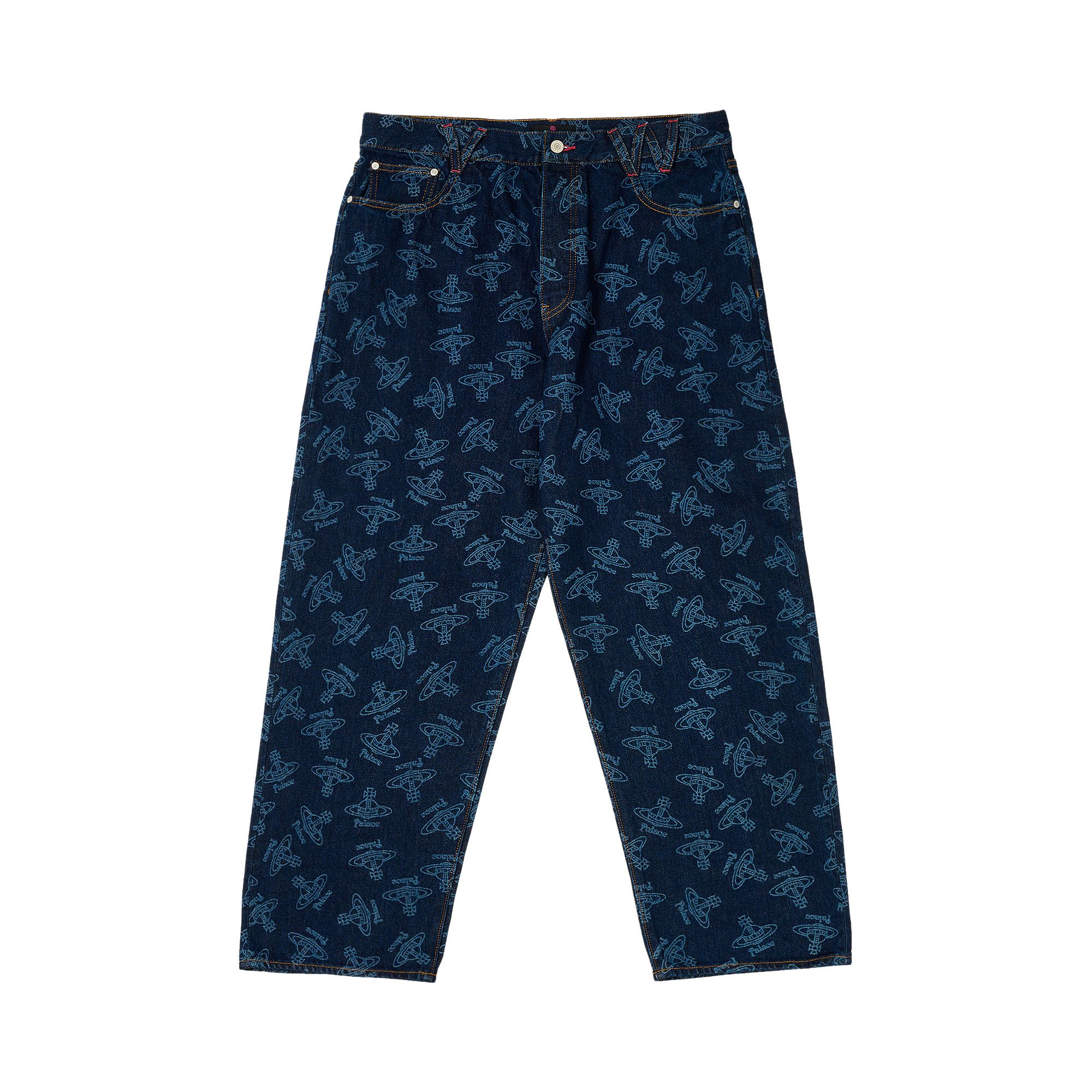 【売り切り御免！】 Palace Buy x 'Indigo Jean Denim Westwood Vivienne パンツ