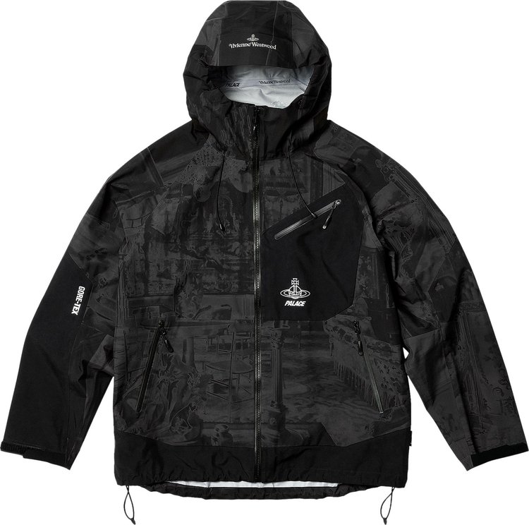 Palace x Vivienne Westwood GORE TEX Jacket Mono Print