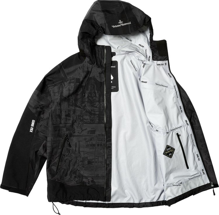 Palace x Vivienne Westwood GORE TEX Jacket Mono Print