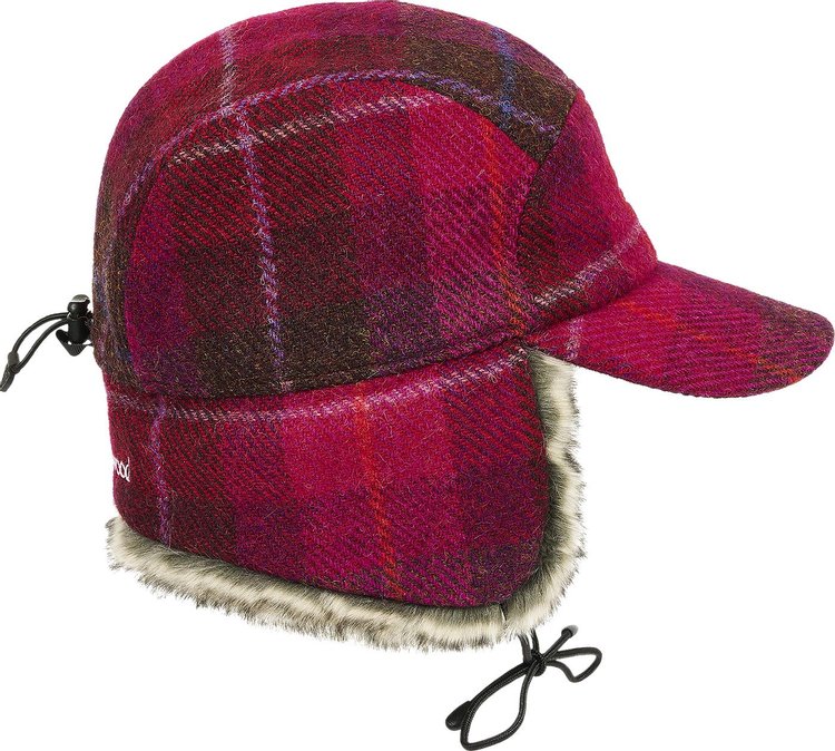 Palace x Vivienne Westwood GORE TEX Shooting Cap Plaid Pink