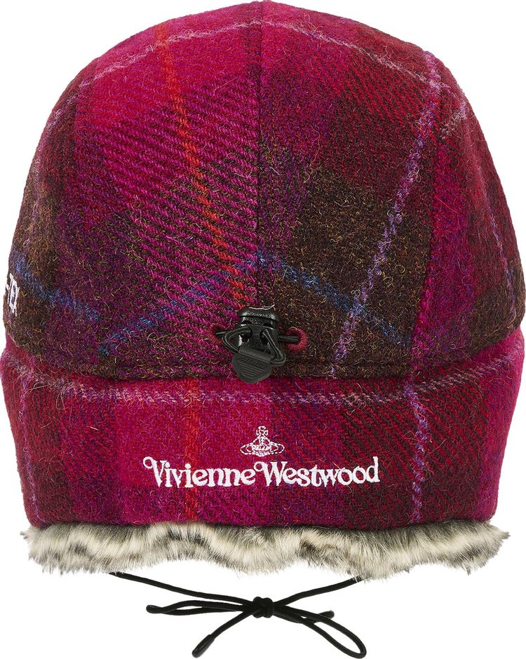 Palace x Vivienne Westwood GORE TEX Shooting Cap Plaid Pink