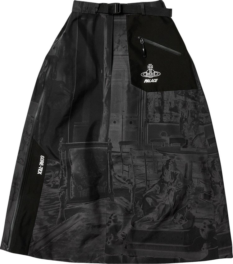 Palace x Vivienne Westwood GORE TEX Skirt Mono Print