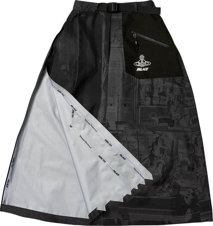 Palace x Vivienne Westwood GORE TEX Skirt Mono Print