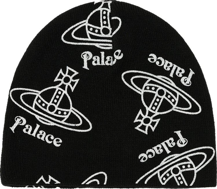 Palace x Vivienne Westwood Jersey Beanie Black