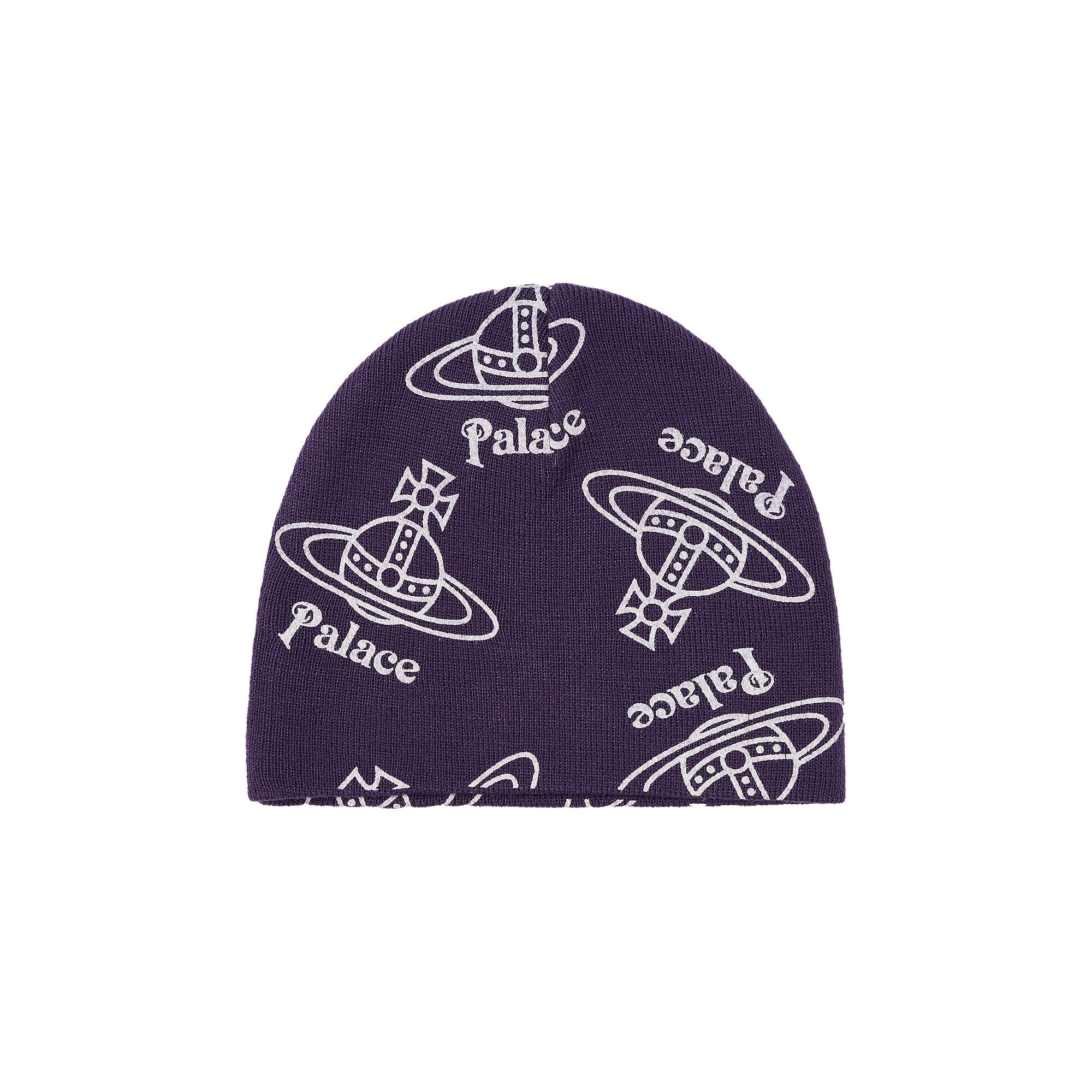 Palace x Vivienne Westwood Jersey Beanie 'Purple'