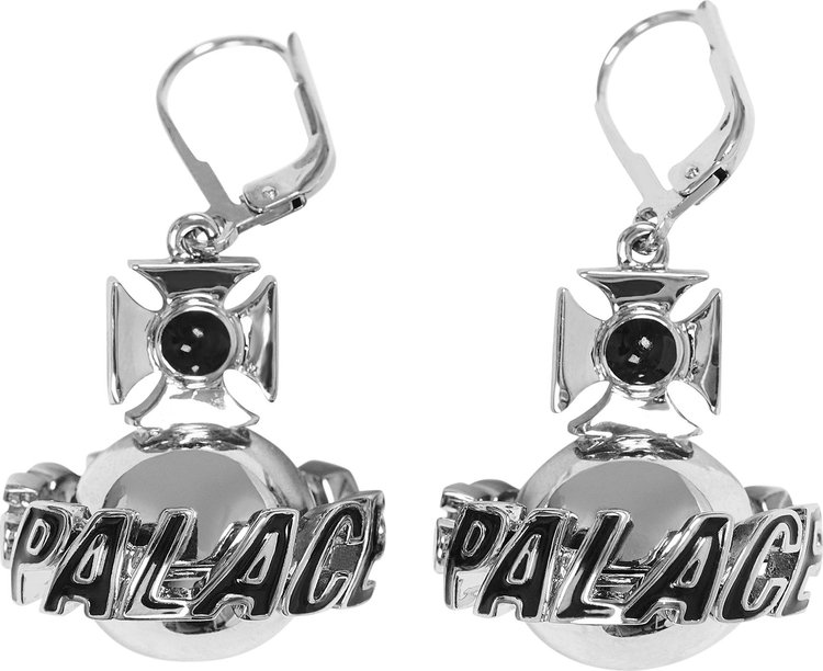 Palace x Vivienne Westwood Orb Earrings Silver