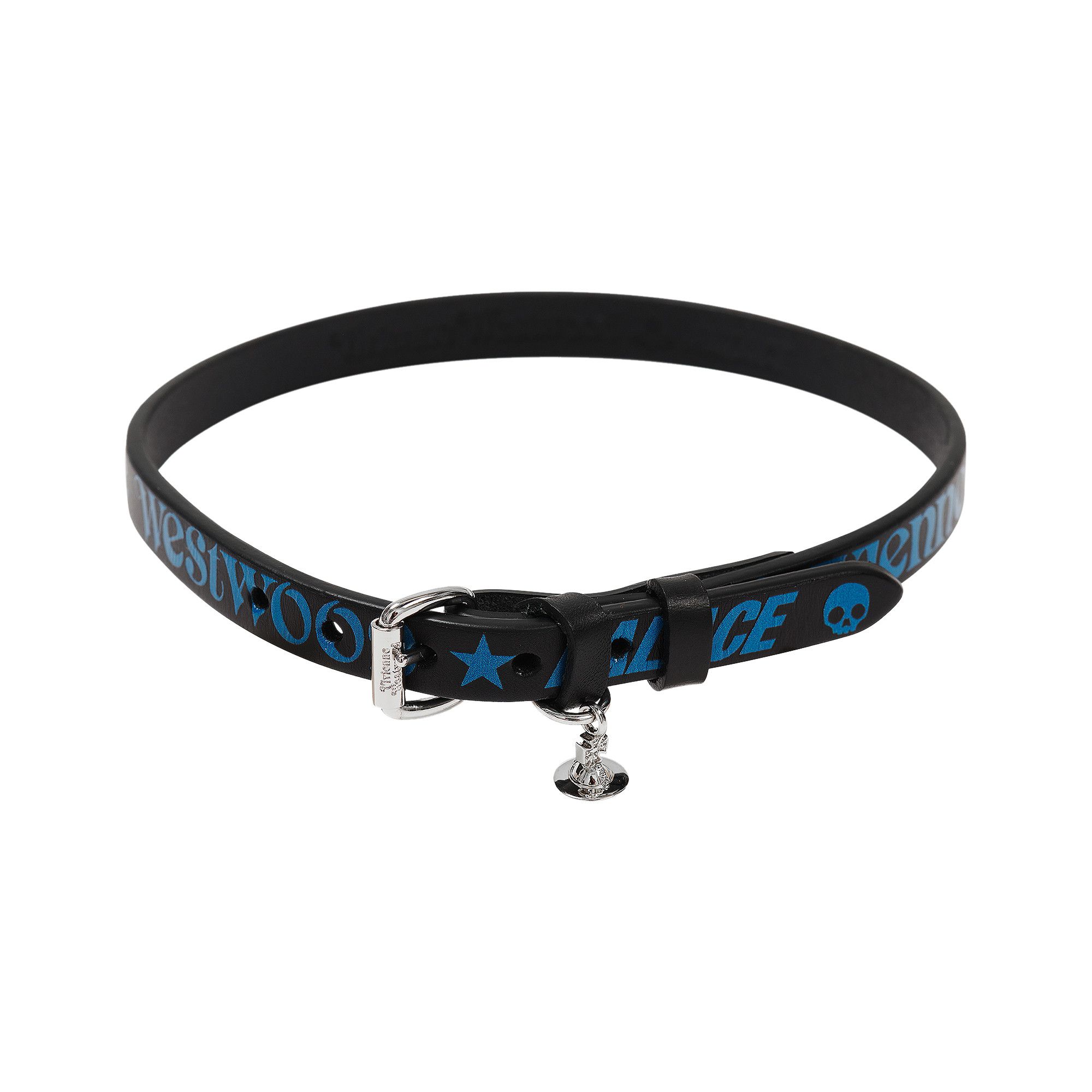 Buy Palace x Vivienne Westwood Leather Choker Black 6303003H 02P247 GOAT