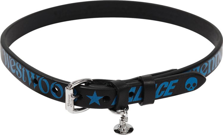 Palace x Vivienne Westwood Leather Choker Black