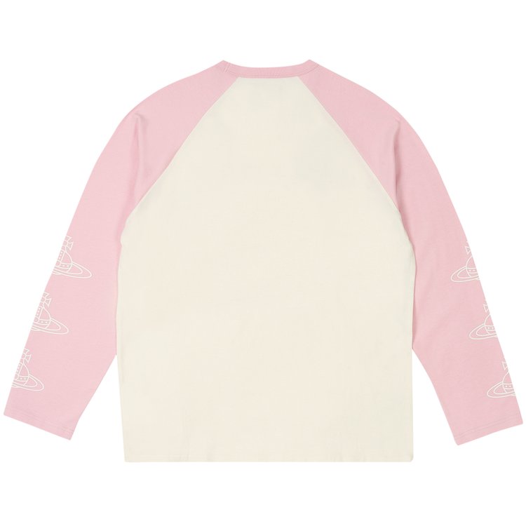 Palace x Vivienne Westwood Raglan Long Sleeve WhitePink