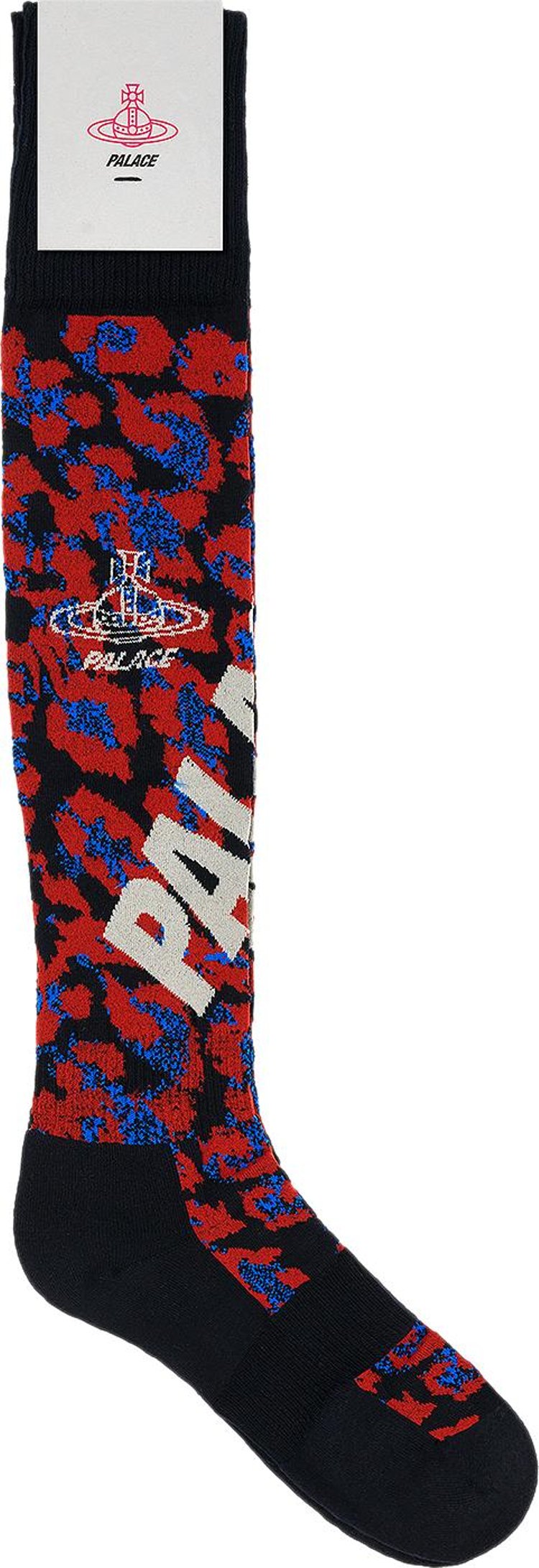 Palace x Vivienne Westwood Socks Pink Leopard