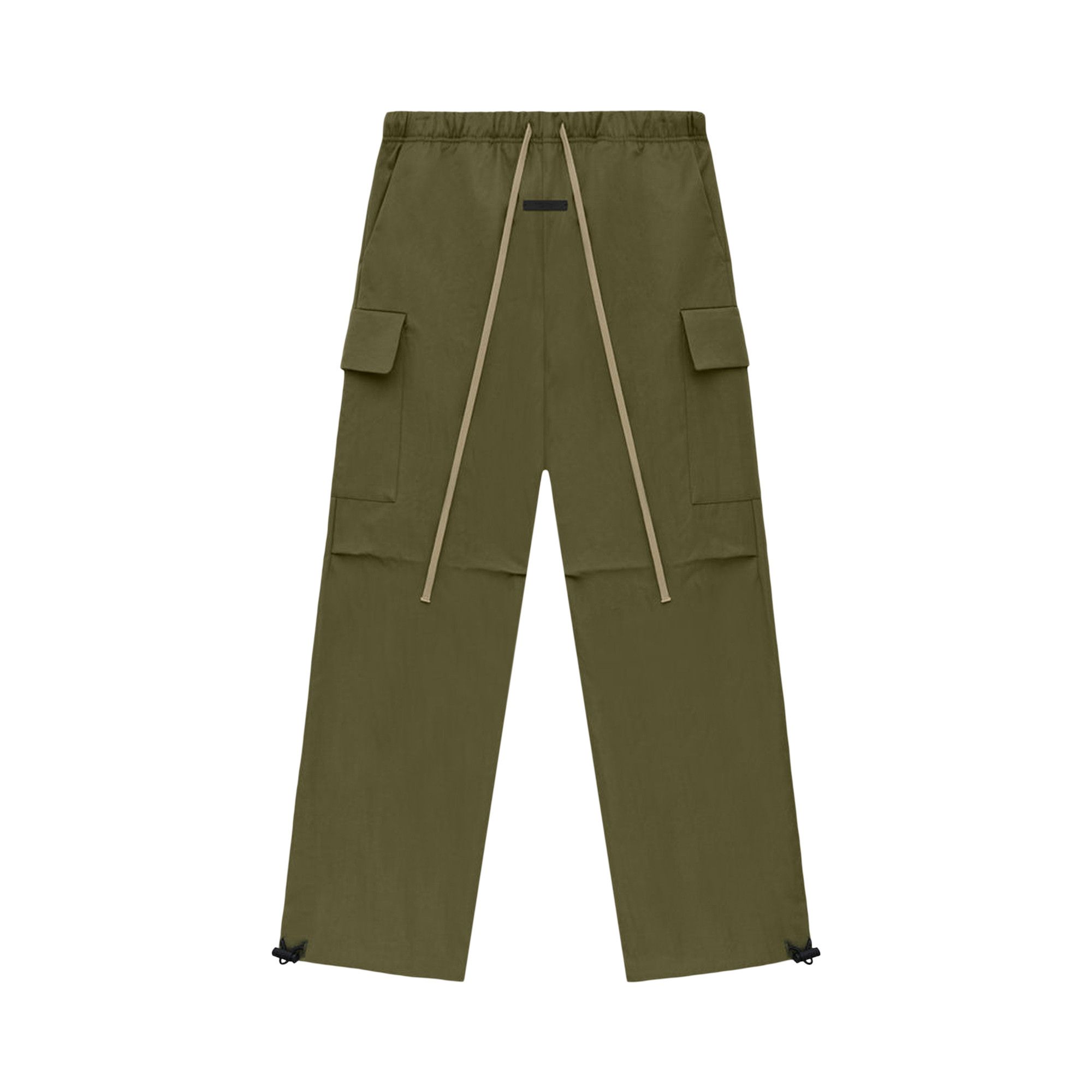 Size xxl Fear of God Essentials Textured Nylon Field Pant 'Military'